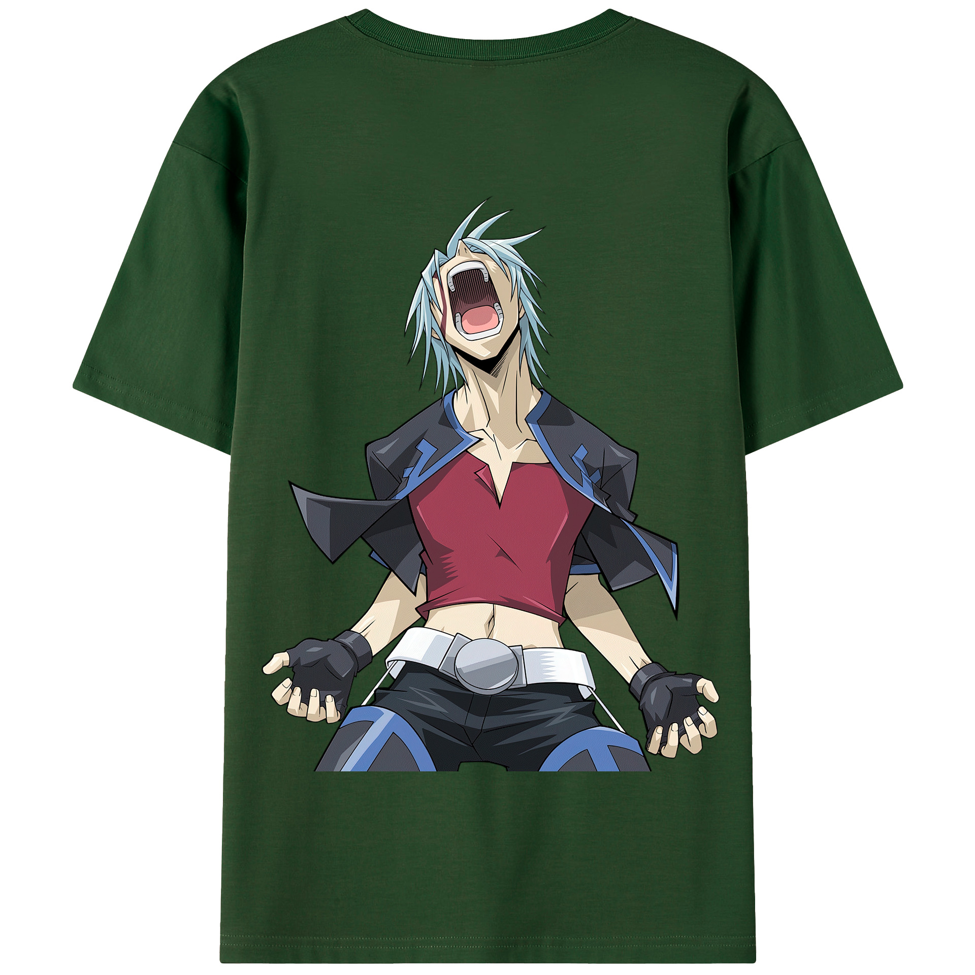 （画像用） 遊☆戯☆王 Yu-Gi-Oh! 綿100％半袖Tシャツ（背面プリント）